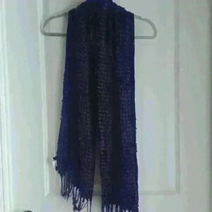 Purple and Black Scarf by Twenty Degrees.